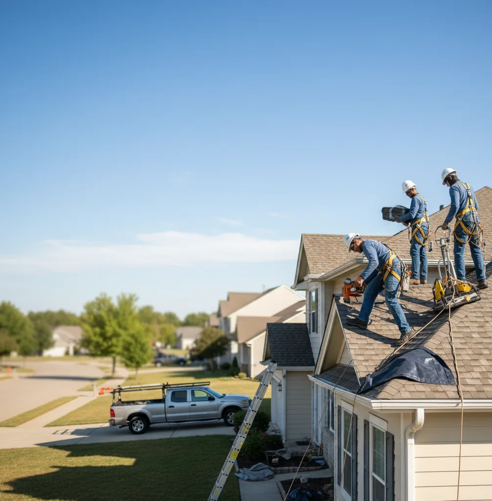 Roof Repair in Hueysville
